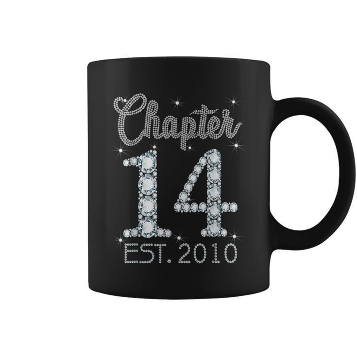 Chapter 14 Est 2010 Happy 14Th Birthday For Girls Coffee Mug