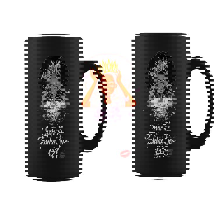 Chapter 51 Fabulous Since 1973 51St Birthday Queen Crowngirl Coffee Mug