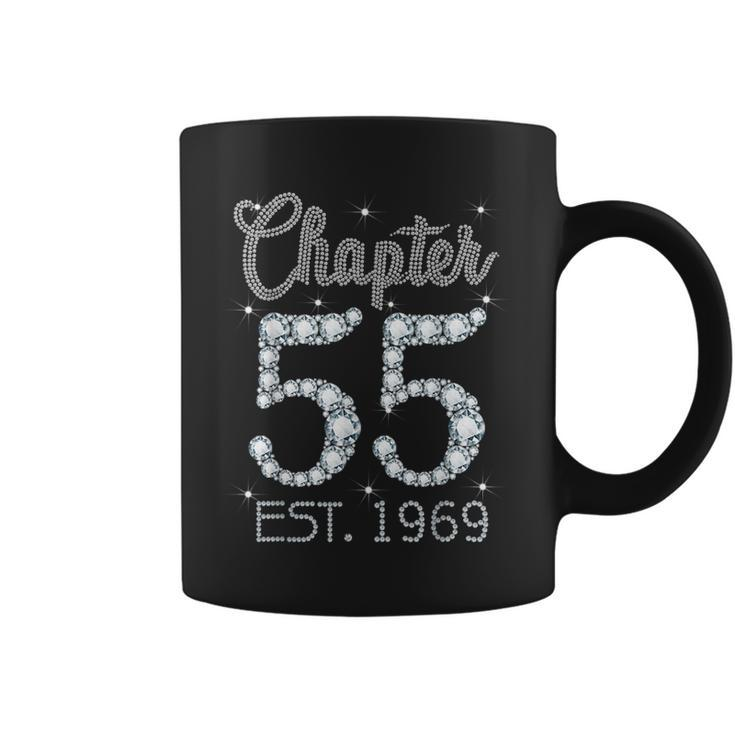 Chapter 55 Est 1969 Happy 55Th Birthday Girl For Her Coffee Mug