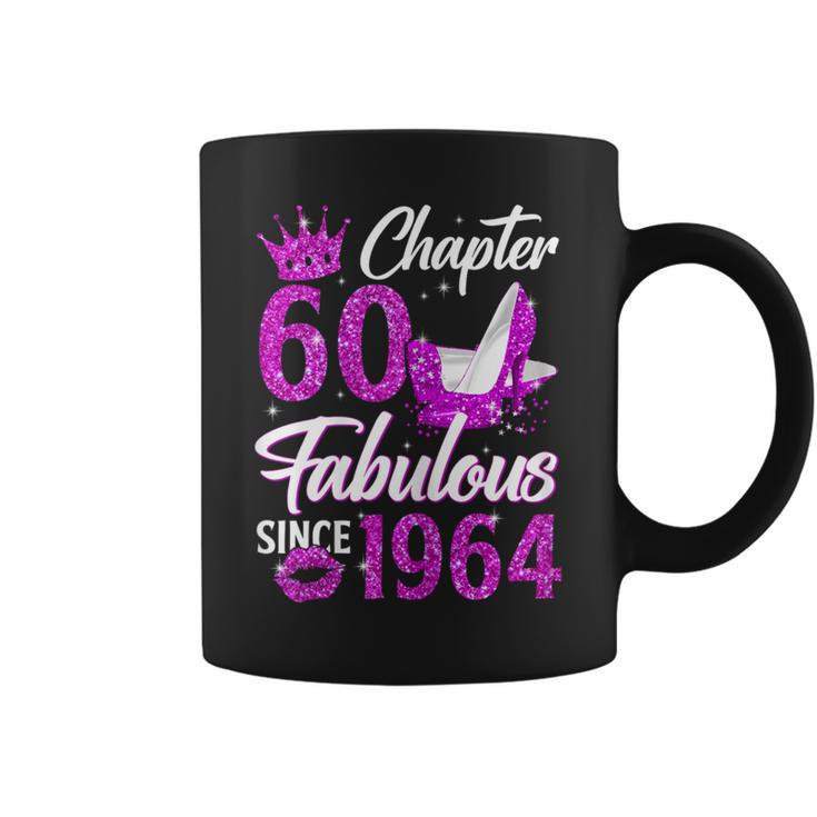 Chapter 60 Fabulous Since 1964 60Th Birthday Queen Coffee Mug