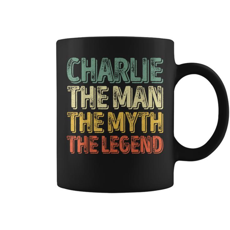 Charlie The Man The Myth The Legend First Name Charlie Coffee Mug