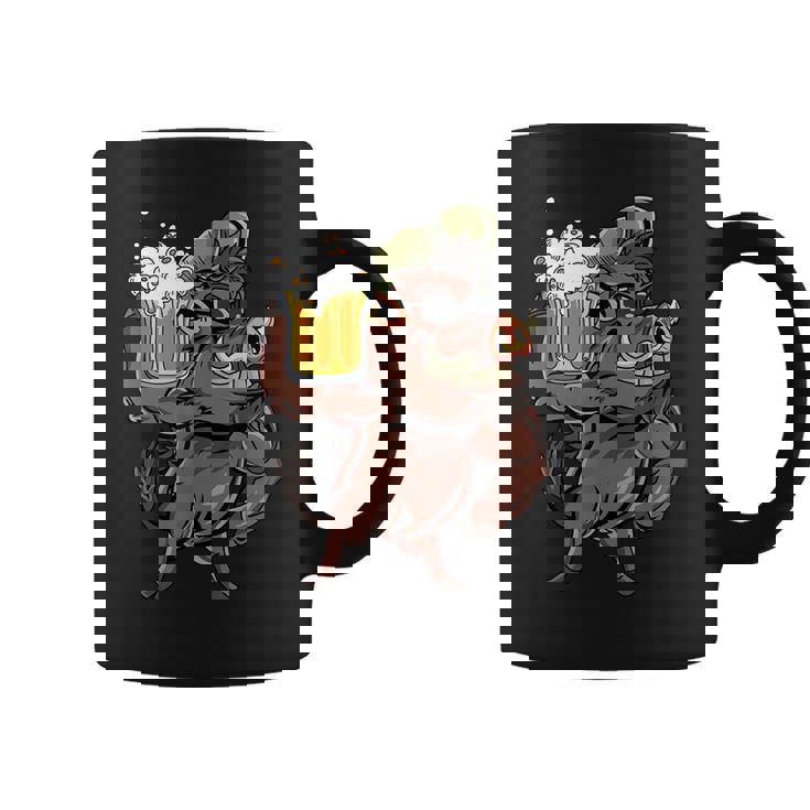 Chasseur Drôle De Sanglier Chasse & Bière Tasse
