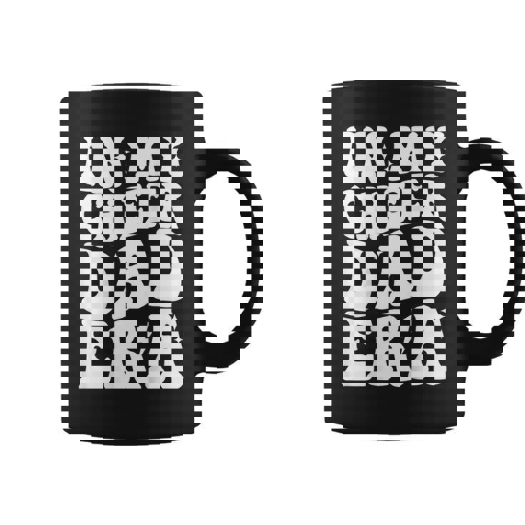 In My Cheer Dad Era Trendy Cheerleading Football Cheer Dad Coffee Mug