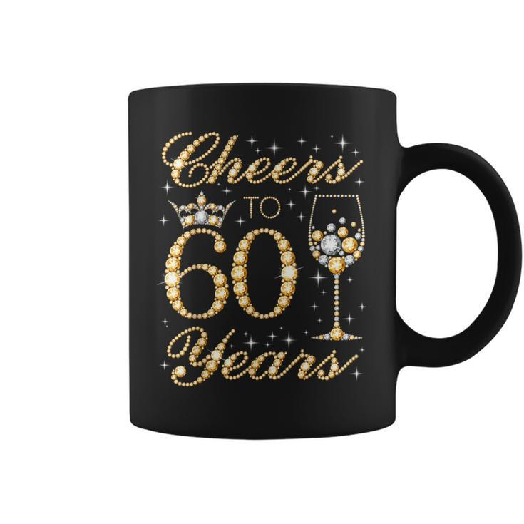 Cheers To 60 Years 60Th Queen's Birthday 60 Years Old Coffee Mug