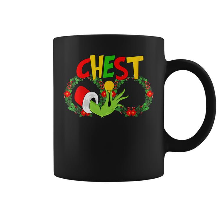 Chest Nuts Christmas T Matching Couple Chestnuts Santa Coffee Mug