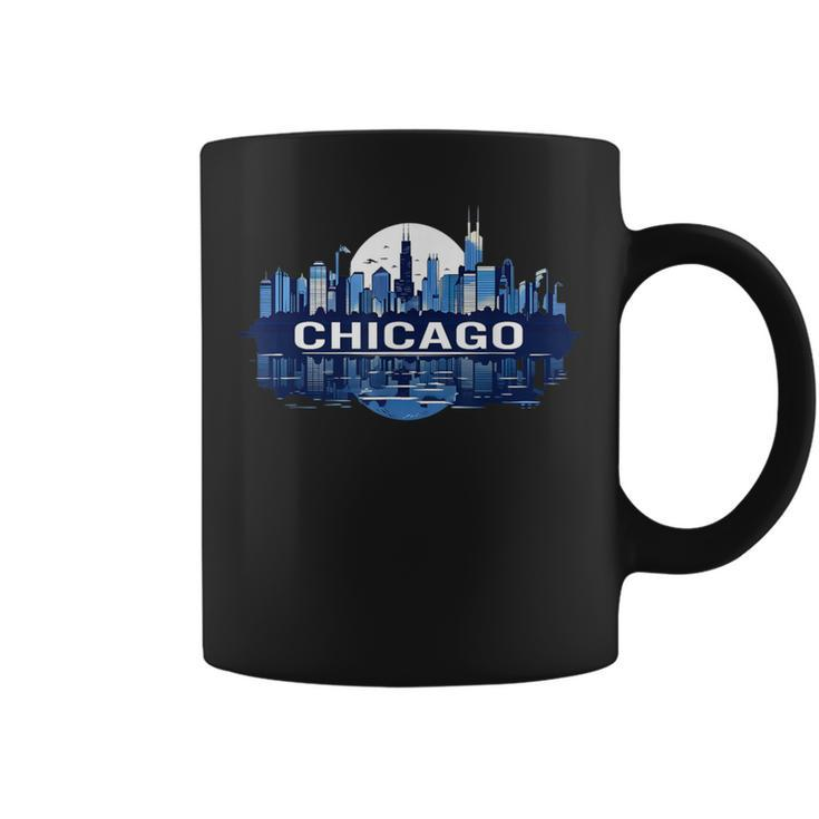 Chicago City Downtown Skyline Coffee Mug