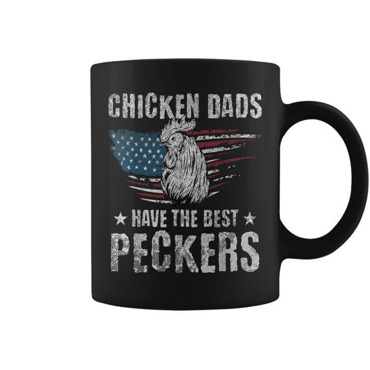 Chicken Dads Have The Best Peckers Ever Adult Humor Coffee Mug