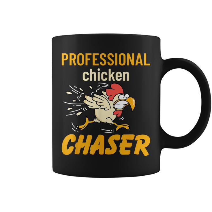 Chicken Professional Chaser Farmer Farm Coffee Mug