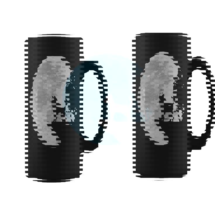 Chihuahua Dog Full Moon Love Sweet Puppy Owner Cute Pet Coffee Mug