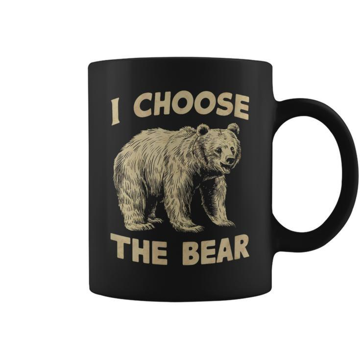 I Choose The Bear Wilderness Adventure Seeker Coffee Mug
