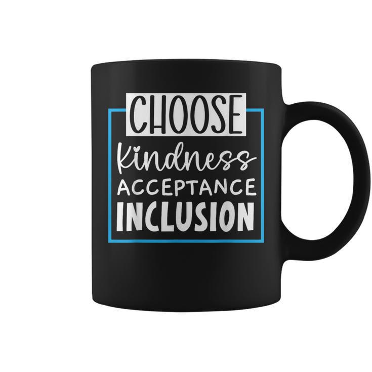 Choose Kindness Acceptance Inclusion Orange Day Coffee Mug