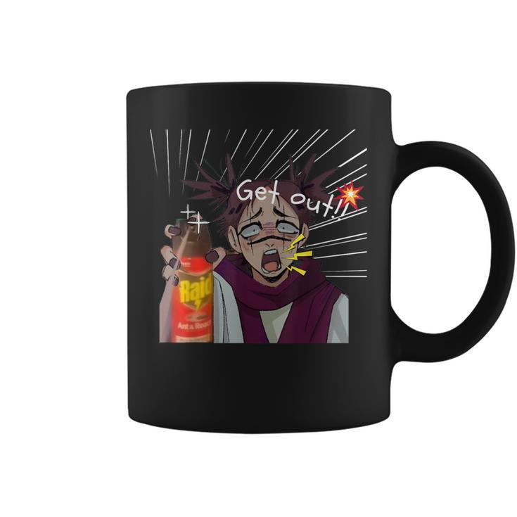 Choso Meme Get Out Coffee Mug