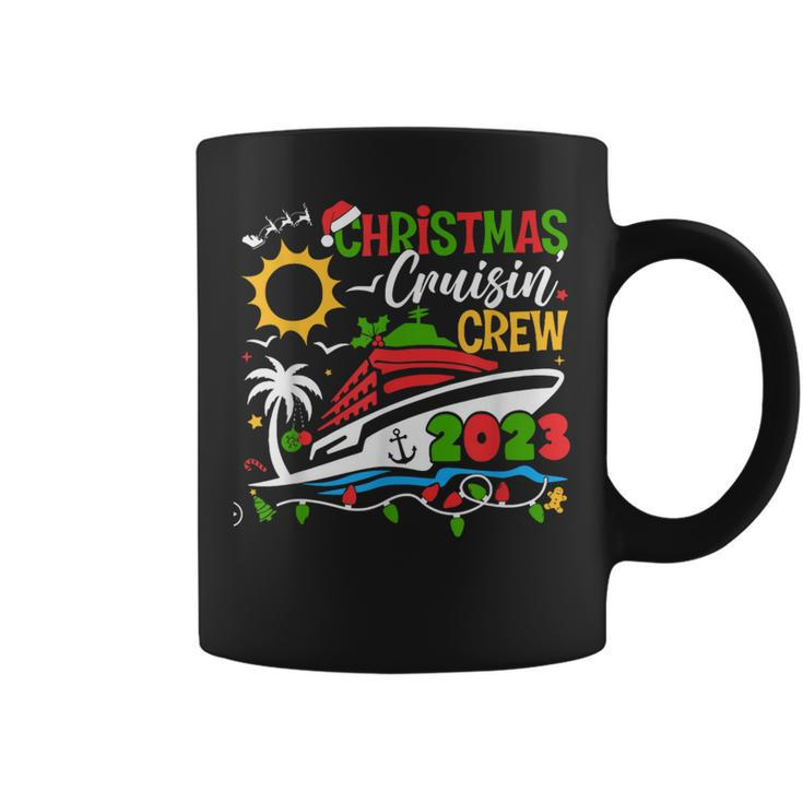 Christmas Cruisin' Crew 2023 Christmas Cruise Coffee Mug