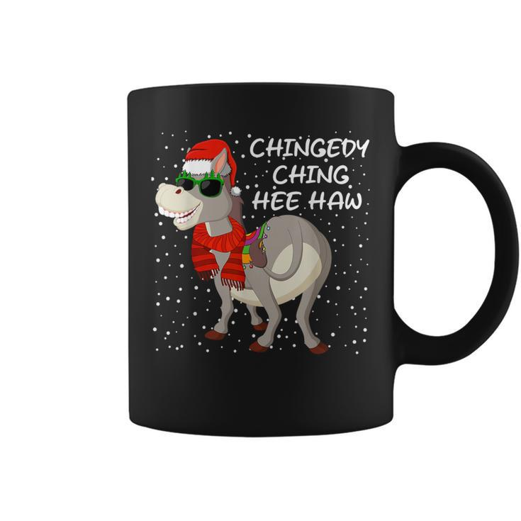 Christmas Donkey Italian Xmas Donkey Lover Pajamas Coffee Mug