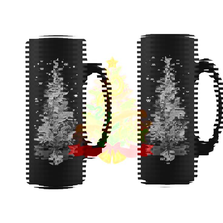 Christmas Herping Herpetology Frog Snake Herp Coffee Mug