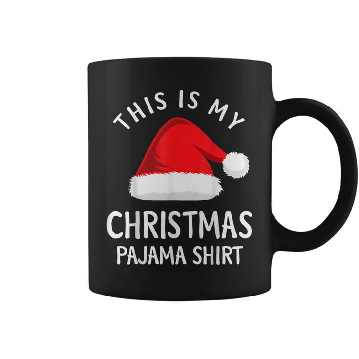 This Is My Christmas Pajama Christmas T Coffee Mug