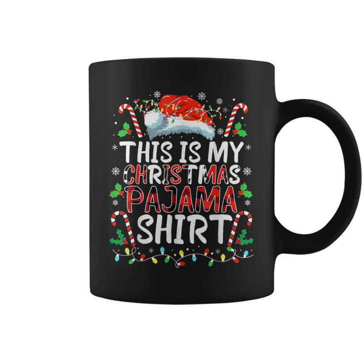 This Is My Christmas Pajama Xmas Pjs Women Coffee Mug