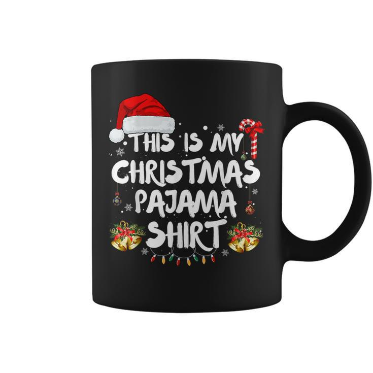 This Is My Christmas Pajama Xmas For Women Coffee Mug