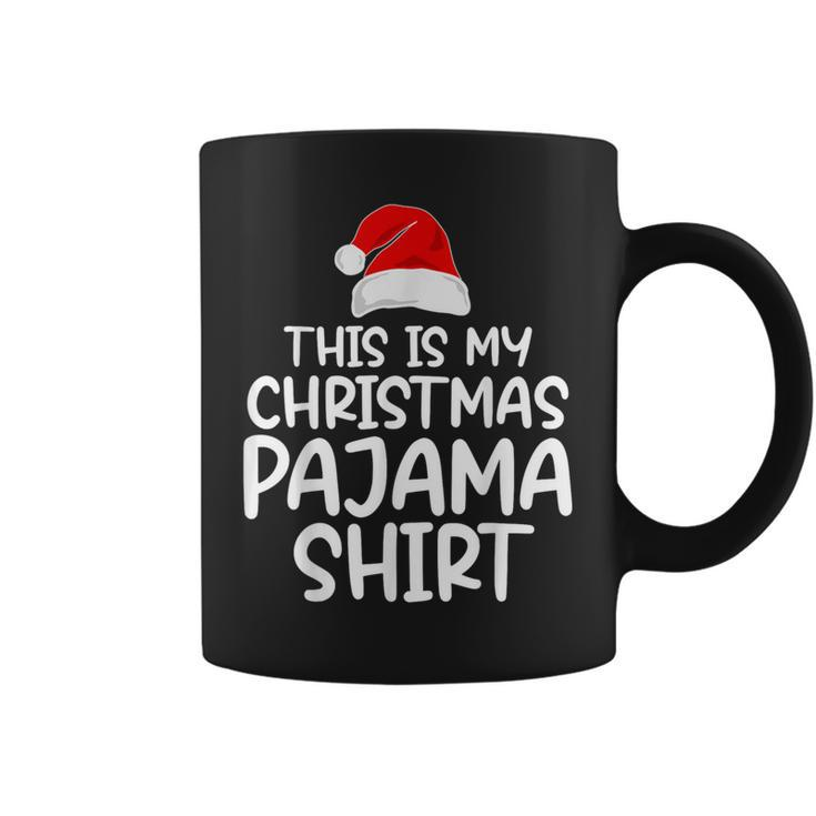 This Is My Christmas Pajama Xmas Family Matching Coffee Mug