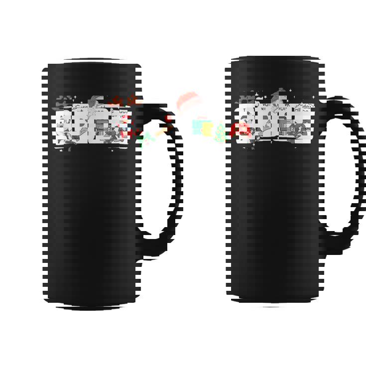 Christmas Santa Special Education Sped Teacher Xmas Pj Coffee Mug