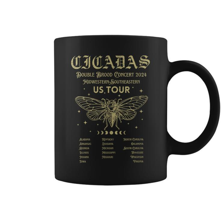 Cicada Lover Cicada Reunion Us Tour 2024 Coffee Mug