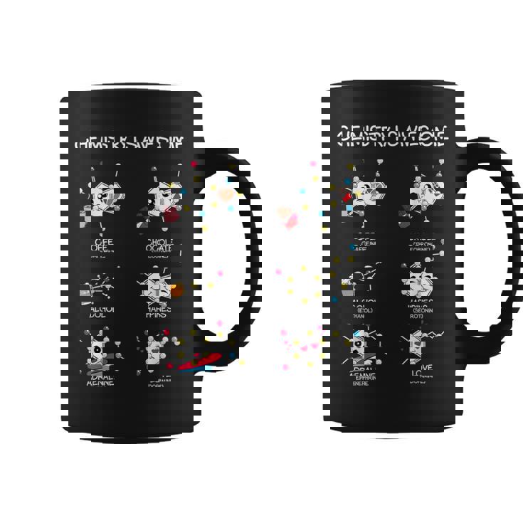 Ciencia Divertida La Química Es Impresionante Químico Nerd Taza de café