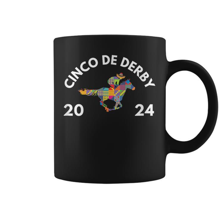 Cinco De Derby Derby Party Sombrero Horse Racing Coffee Mug
