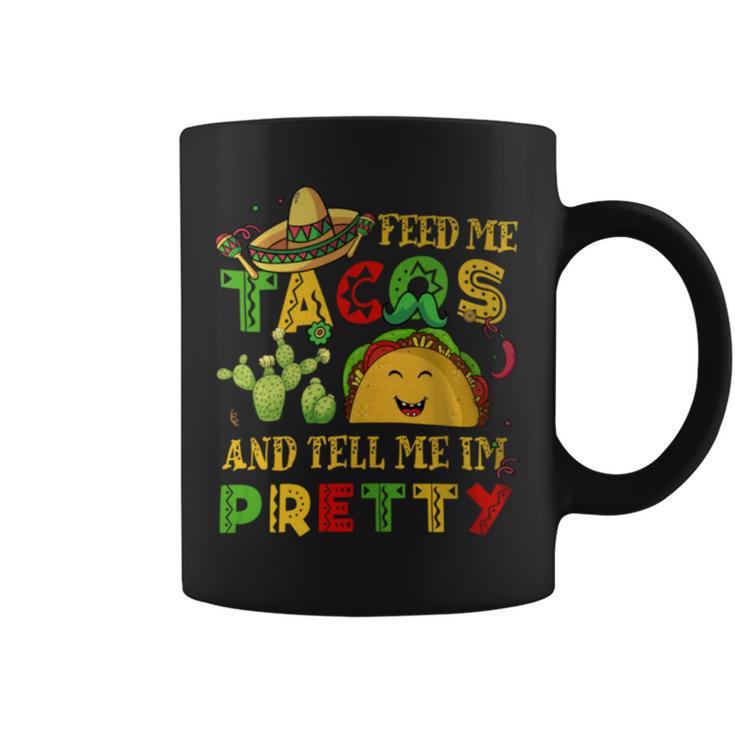 Cinco De Mayo Feed Me Taco Tell Pretty Kid Boy Toddler Coffee Mug