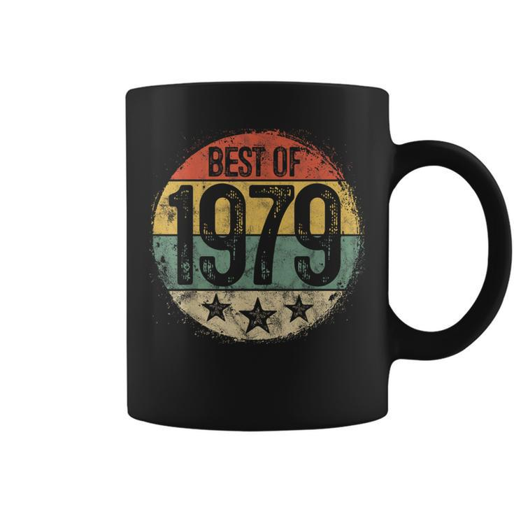 Circular Vintage Best Of 1979 44 Year Old 44Th Birthday Coffee Mug