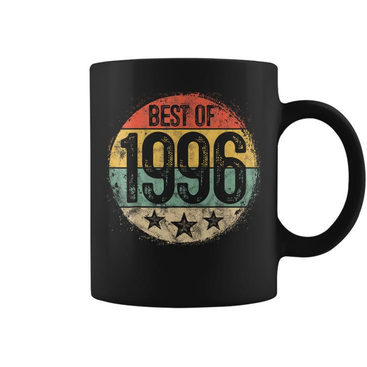 Circular Vintage Best Of 1996 28 Year Old 28Th Birthday Coffee Mug
