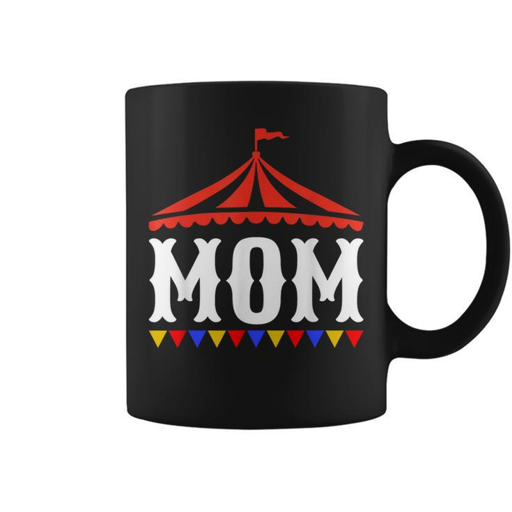 Circus Mom Of The Birthday Boy & Girl Carnival Family Outfit Coffee Mug