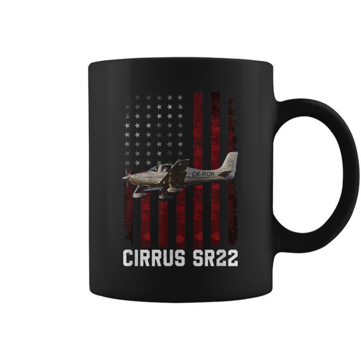 Cirrus Sr22 Aircraft Coffee Mug