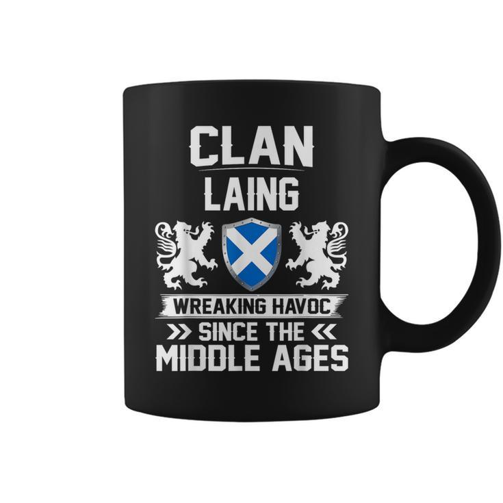 Clan Laing Scottish Family Clan Scotland Wreaking Havoc Mz Coffee Mug