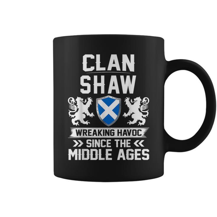 Clan Shaw Scottish Family Scotland Fathers Coffee Mug