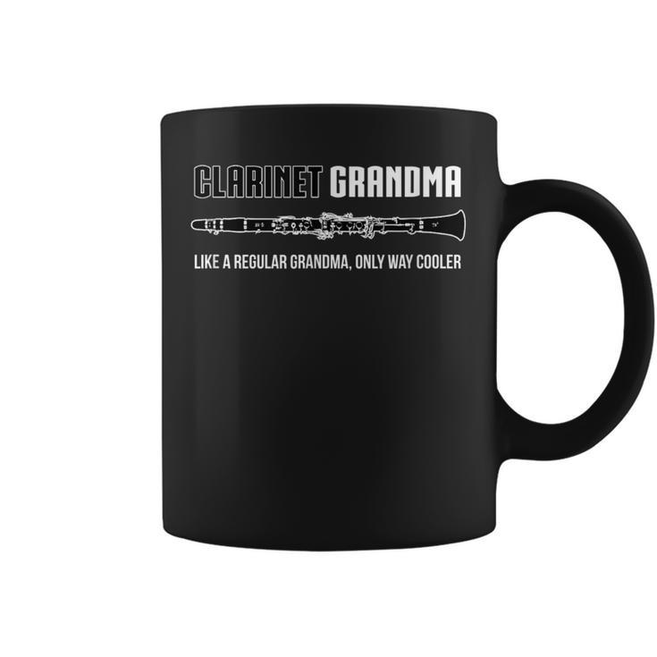 Clarinet Grandma  Cute Marching Band Coffee Mug