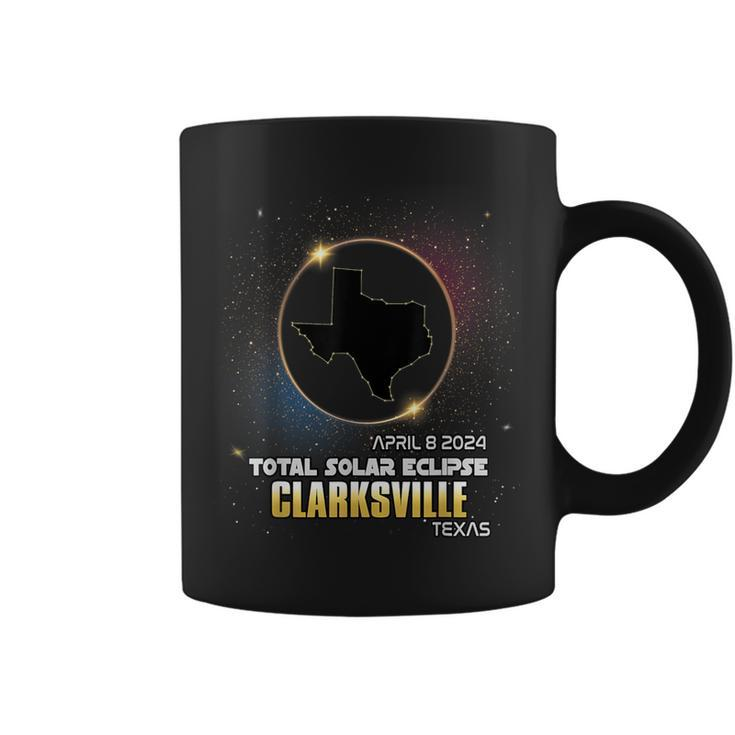 Clarksville Texas Total Solar Eclipse 2024 Coffee Mug
