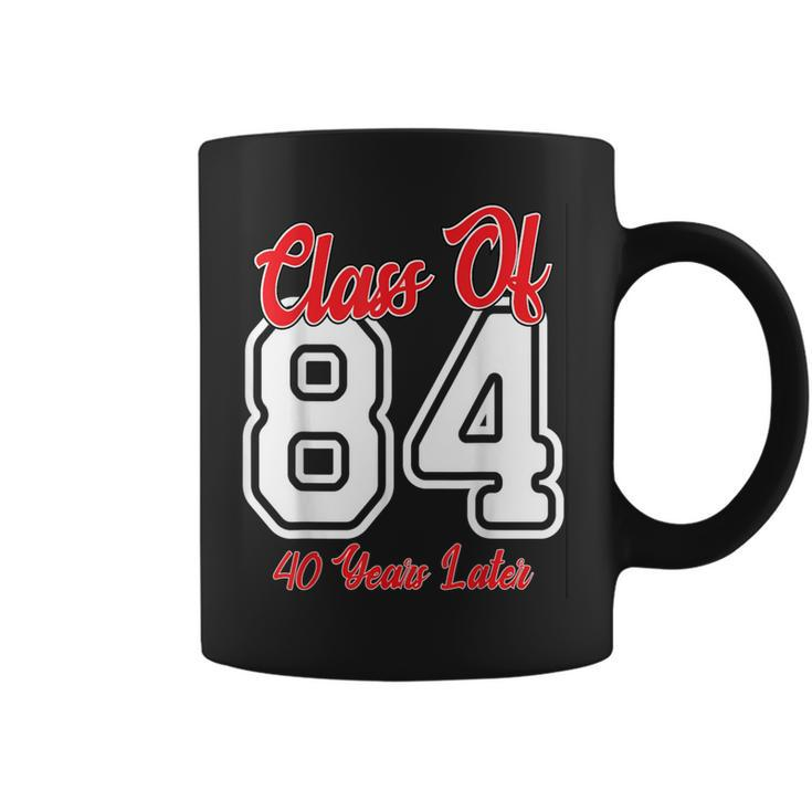 Class Of 1984 40Th Reunion High School College Graduation Coffee Mug