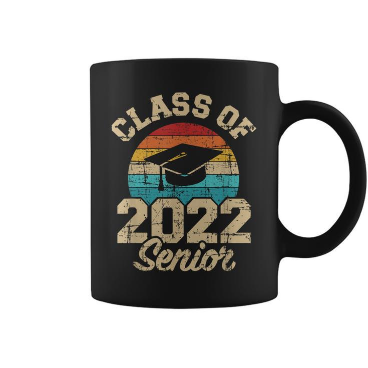 Class Of 2022 Senior Vintage Retro Coffee Mug