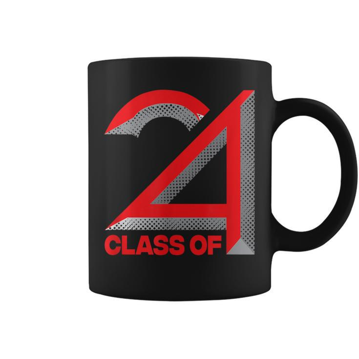 Class Of 2024 Graduation Senior High School College Coffee Mug