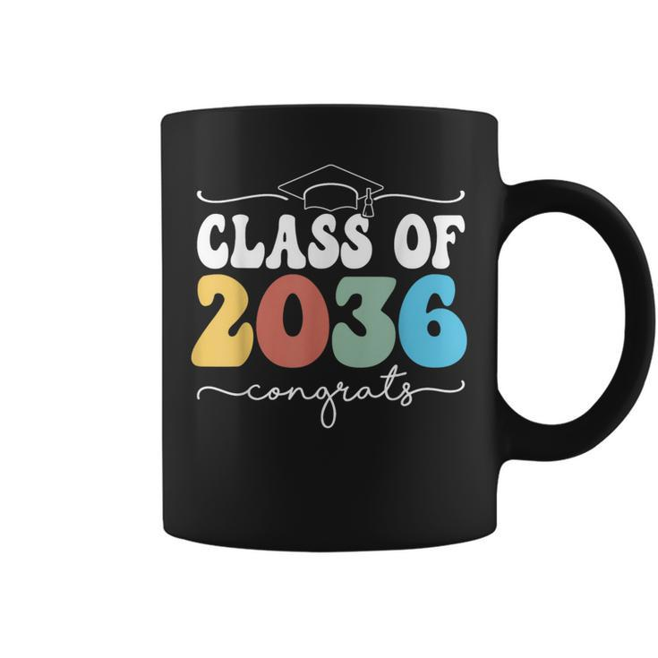 Class Of 2036 Kindergarten First Day Graduation Grow With Me Coffee Mug