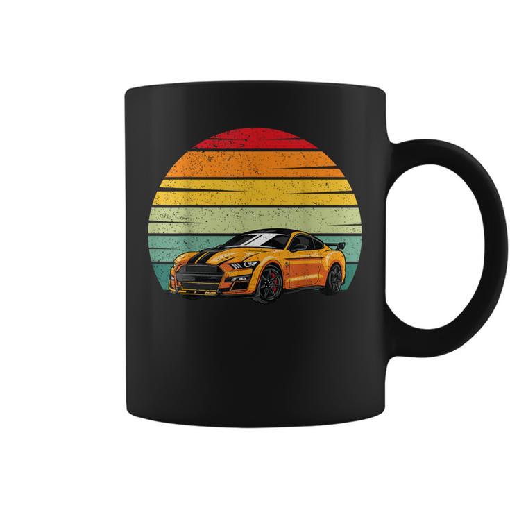 Classic Sport Car Golden Car Lover Mechanic Driver Race Coffee Mug