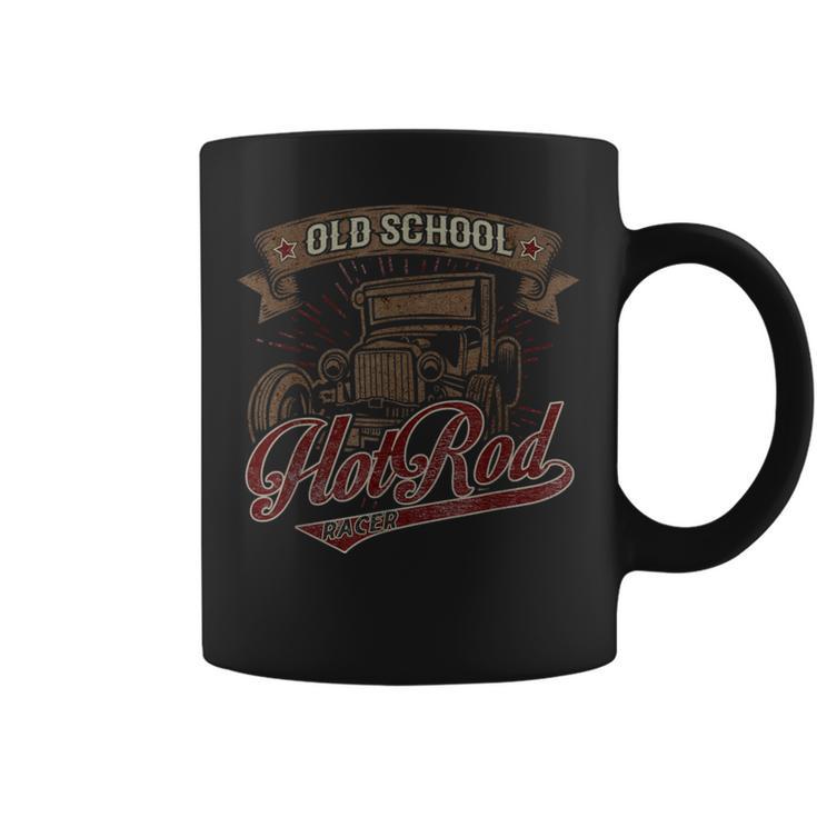 Classic Vintage Car Oldtimer Old School Hot Rod Race Coffee Mug