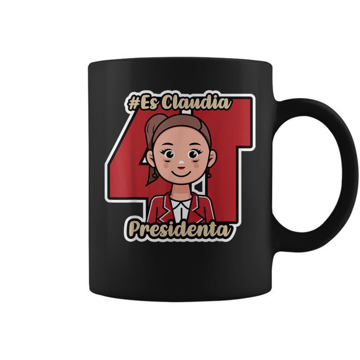 Claudia Sheinbaum Pardo Presidenta Drawing Kawaii Coffee Mug