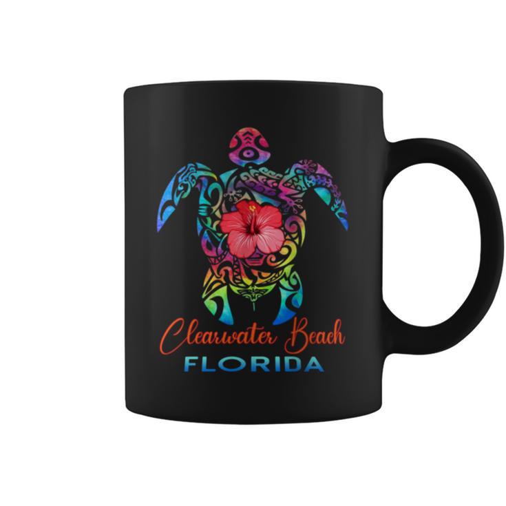 Clearwater Beach Florida 2024 Sea Turtle Summer Vacation Coffee Mug