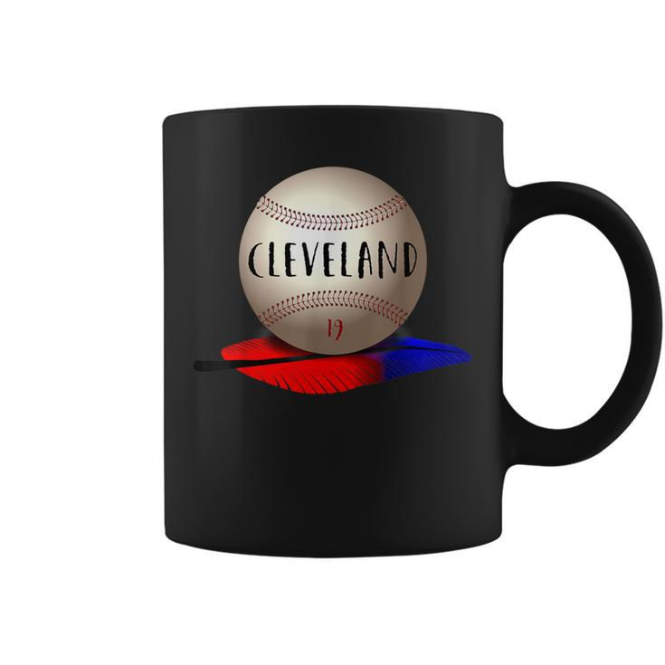 Cleveland Hometown Indian Tribe Baseball 19 Logo Coffee Mug