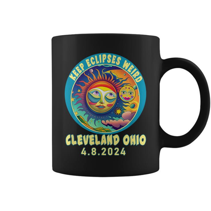 Cleveland Oh Solar Total Eclipse April 2024 Ohio Coffee Mug
