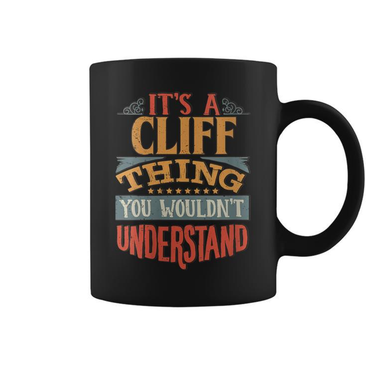 Cliff Name Coffee Mug