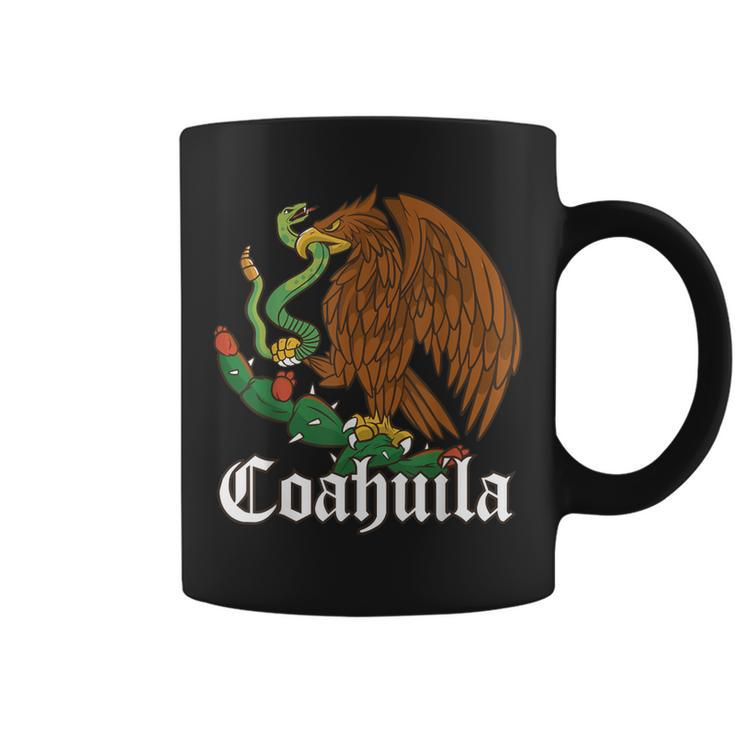 Coahuila Mexico With Mexican Eagle Coahuila Coffee Mug