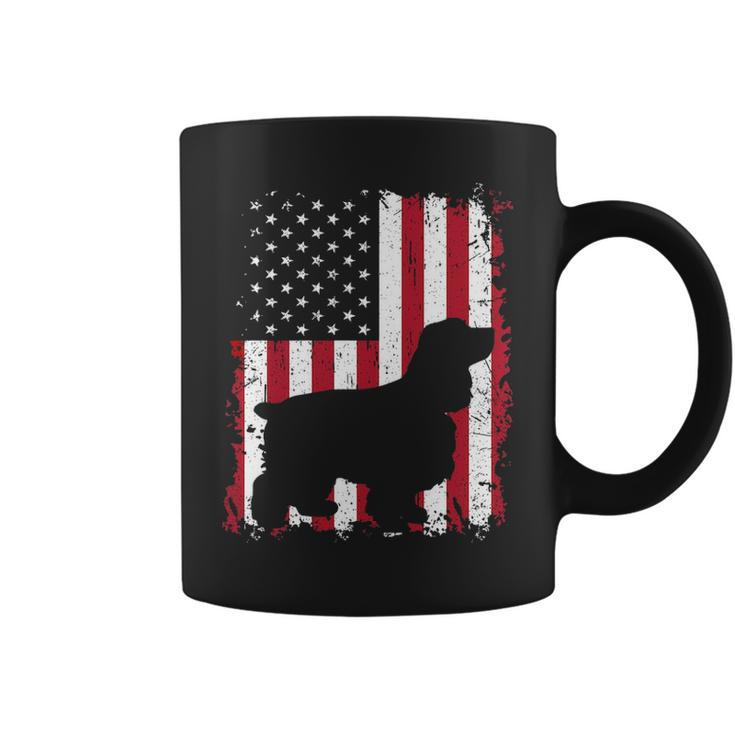 Cocker Spaniel 4Th Of July Patriotic American Usa Flag Coffee Mug