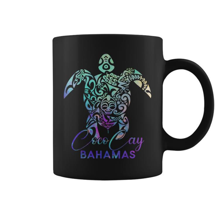 Coco Cay Bahamas Sea Turtle Family Vacation Summer 2024 Coffee Mug